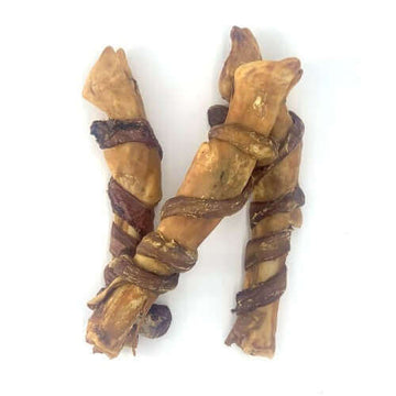Dim Gray Anco Naturals Biltong Wrapped Lamb Trotter