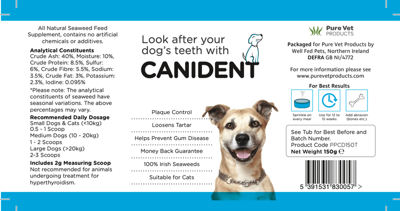 Dental Health -                                150G Canident for Dogs