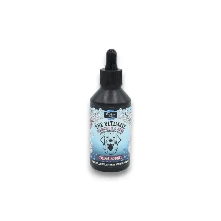 100ml Proflax Omega Bounce for Dogs - now contains Salmon oil!