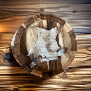 Dim Gray Beef Bark With Hair