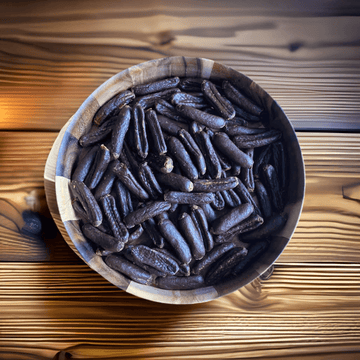 Dark Slate Gray Beef and garlic sausages